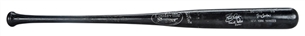 2001 David Justice Game Used and Signed Louisville Slugger I13 Model Bat (PSA/DNA GU 9.5)